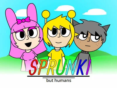 Sprunki But Human Cover