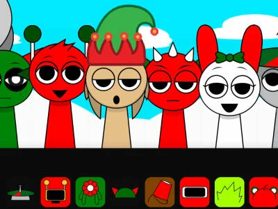 Sprunki Christmas Cover