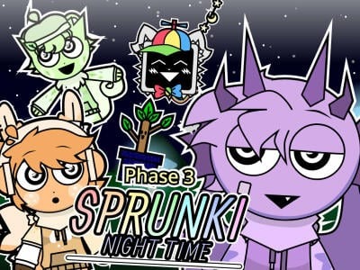 Sprunki Night Time Phase 3 Cover